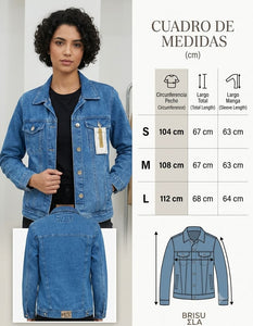 CASACAS DENIM OVERSIZE